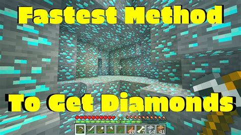 Contact information for renew-deutschland.de - The basic principle of diamond mining is to expose as many potential diamond ore in as little time as you can. In the game there is 1 diamond ore spawning per chunk. By exposing blocks from 2 chunks instead of one you double your chance to find that diamond ore. Makes sense right? Well I tested this and compared the results with other sources.